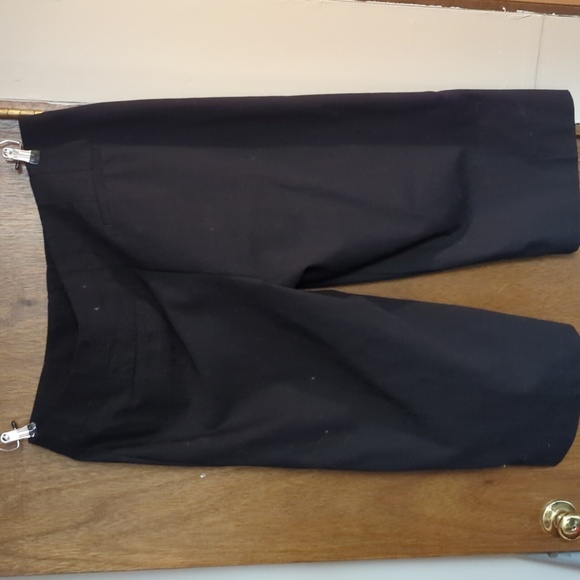 Loft Plus Wide Leg High Waist Button Up Crops, size 18W - Picture 3 of 5